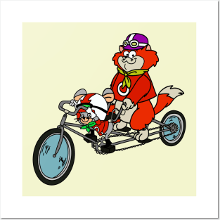 Motormouse and Autocat Classic 60s Cartoon Posters and Art